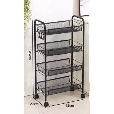 Carrito organizador de 4 niveles 