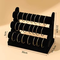 Exhibidor para Pulseras 3p Tercipelo