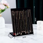 Exhibidor para Collar L-P Terciopelo
