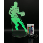 Lámpara deportiva 3D