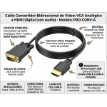 Cable HDMI-VGA Cable HDMI-VGA