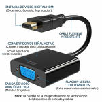 Adaptador VGA-HDMI