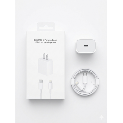 Cargador C/Cable Iphone 35W