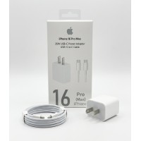Cargador C/Cable Iphone 16 ProMax  C-C 35W