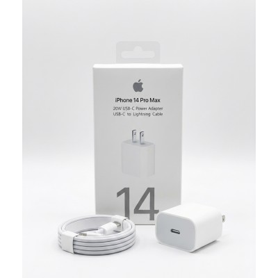Cargador C/Cable Iphone 14 ProMax  I-C 20W