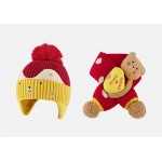 Pasamontaña con bufanda 