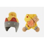 Pasamontaña con bufanda 